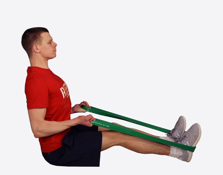 Упражнения с гимнастической резинкой для мужчин
