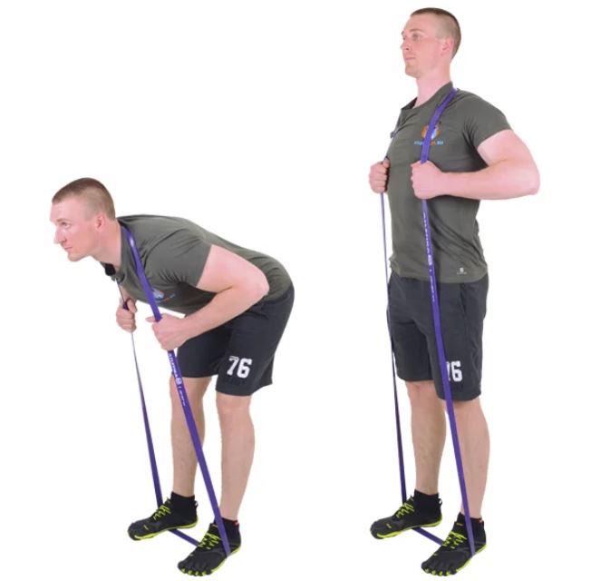 Упражнения с резиновым бинтом для мужчин видео thumbnail